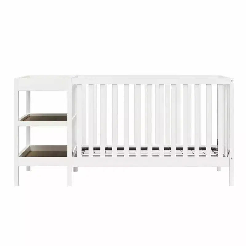 3-in-1 Convertible Crib & Changer Combo