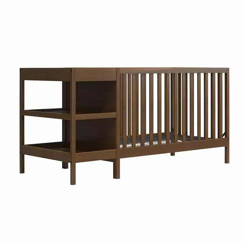 3-in-1 Convertible Crib & Changer Combo