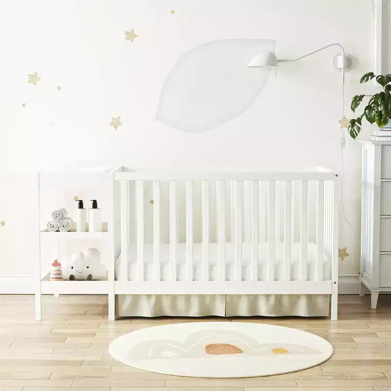 3-in-1 Convertible Crib & Changer Combo