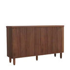 Spacious Countertop Buffet Cabinet 4-Tier Storage for Dishware Utensils