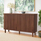 Spacious Countertop Buffet Cabinet 4-Tier Storage for Dishware Utensils