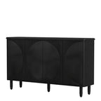 Spacious Countertop Buffet Cabinet 4-Tier Storage for Dishware Utensils
