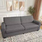 83 Inch Modern 3 Seater Sofa - Deep Seats Couch, Comfortable Cloud Couch, Perfect for Living Room, Bedroom, Office