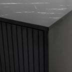 Gracie 60 Modern Sideboard Buffet Cabinet with Adjustable Shelves and Doors
