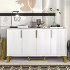 Gracie 60 Modern Sideboard Buffet Cabinet with Adjustable Shelves and Doors