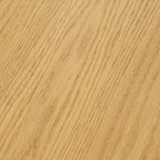 42 Wood Round Dining Table for 4, Farmhouse Modern Kitchen & Dining Room Table