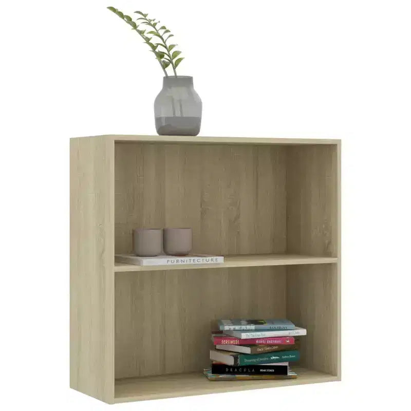 Book Cabinet Sonoma Oak Engineered Wood Medium Book Cabinet