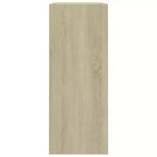 Book Cabinet Sonoma Oak Engineered Wood Medium Book Cabinet