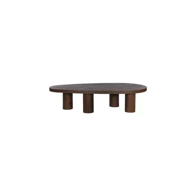 Solid Oak Wood Coffee Table