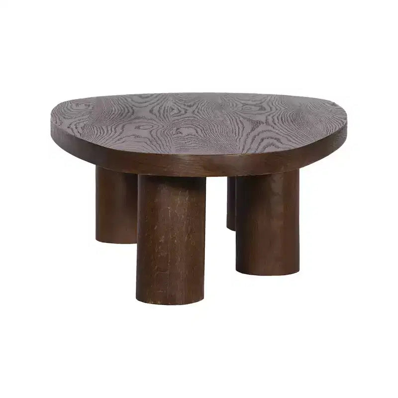 Solid Oak Wood Coffee Table