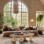 Solid Oak Wood Coffee Table