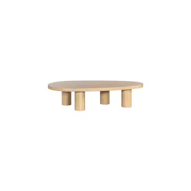Solid Oak Wood Coffee Table