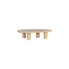 Solid Oak Wood Coffee Table
