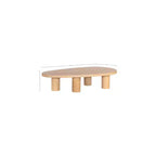 Solid Oak Wood Coffee Table