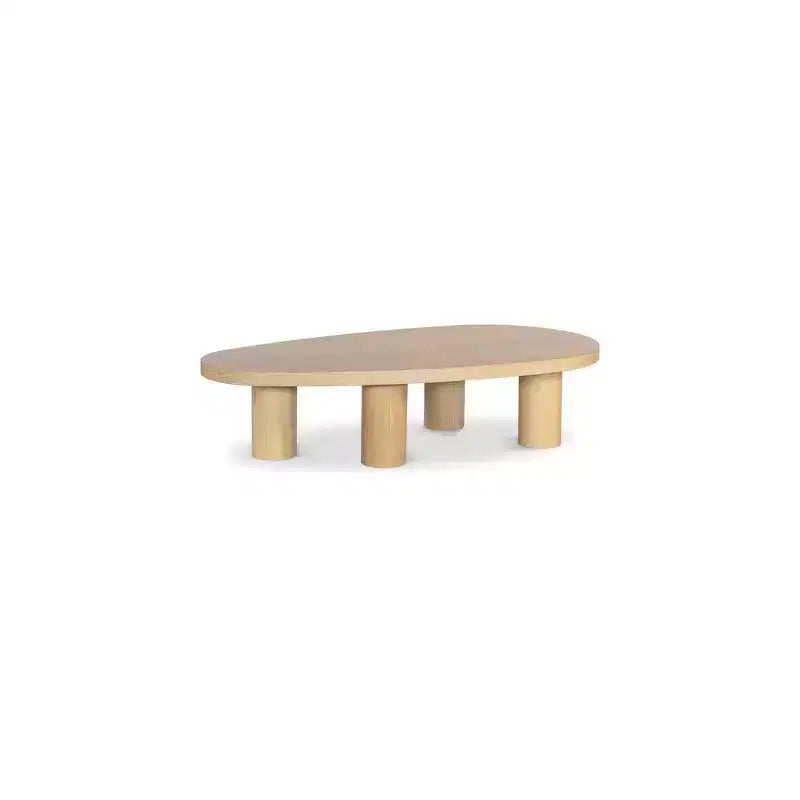 Solid Oak Wood Coffee Table