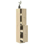 Apothecary Cabinet Sonoma oak Engineered wood Tall