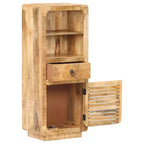 Highboard 17.7x12.6x43.3 Rough Mango Wood