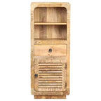Highboard 17.7x12.6x43.3 Rough Mango Wood