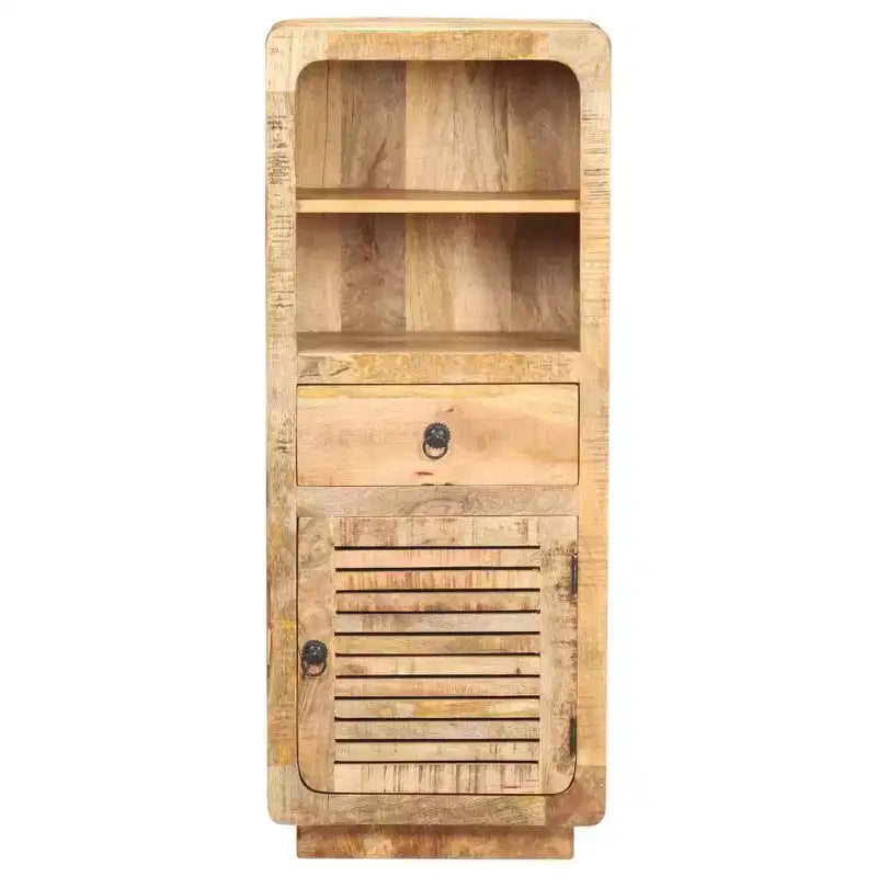 Highboard 17.7x12.6x43.3 Rough Mango Wood