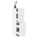 Apothecary Cabinet White Engineered wood Medium
