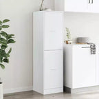 Apothecary Cabinet White Engineered wood Medium