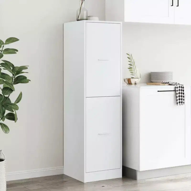 Apothecary Cabinet White Engineered wood Medium