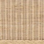 bali & Queen Size  Bed Sun-Bleached Rattan
