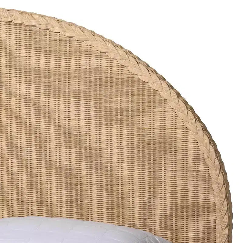 bali & Queen Size  Bed Sun-Bleached Rattan