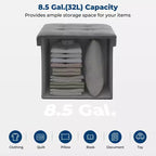 16 Folding Velvet Storage Ottoman Bench Toy Chest Footstool Hold up to 330 lb For Bedroom Living Room