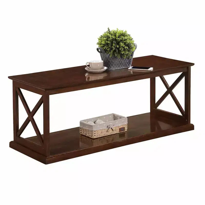 Coventry Coffee Table with Shelf -